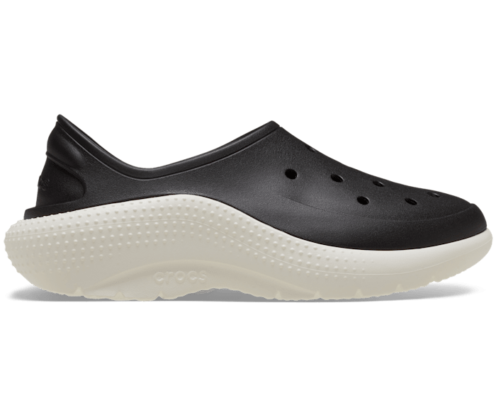 Black/Chalk Classic Sneaker - Side - Crocs