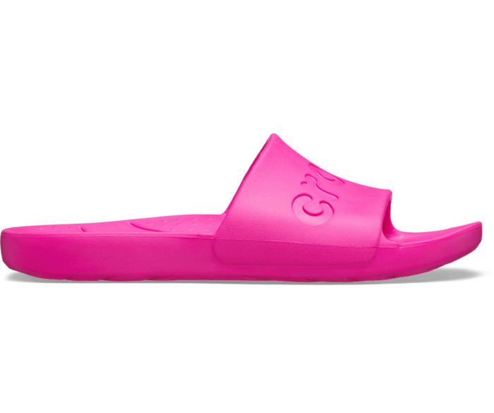 Pink Crush Crocs Slide - Side - Crocs