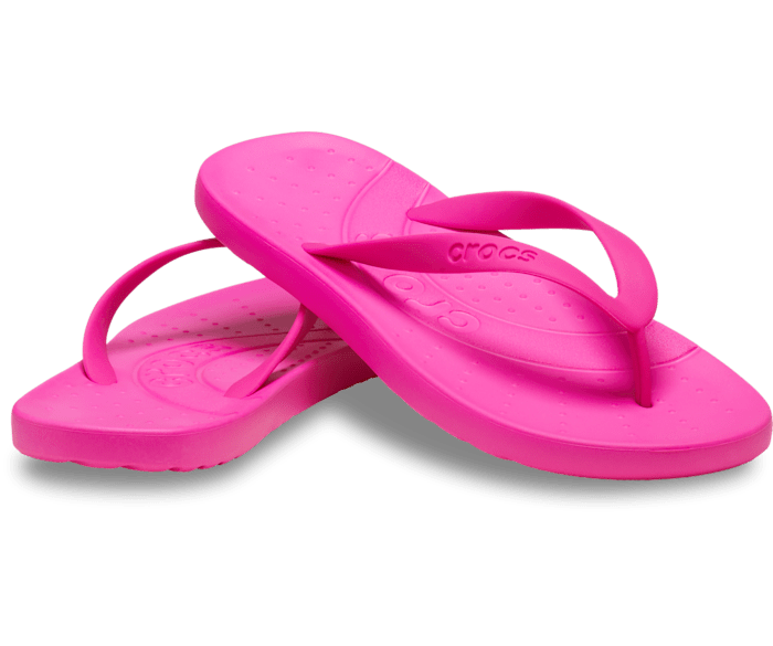 Pink Crush Crocs Flip - Pair - Crocs