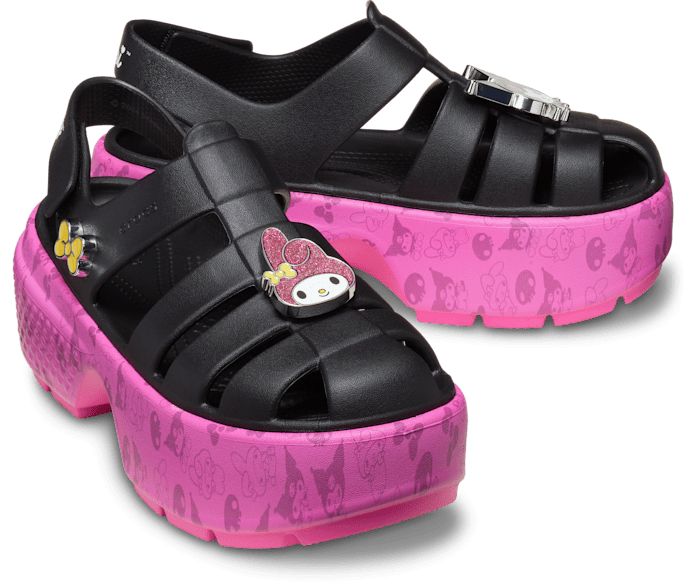 Multi Hello Kitty® and Friends My Melody™ and Kuromi™ Stomp Sandal - Pair - Crocs