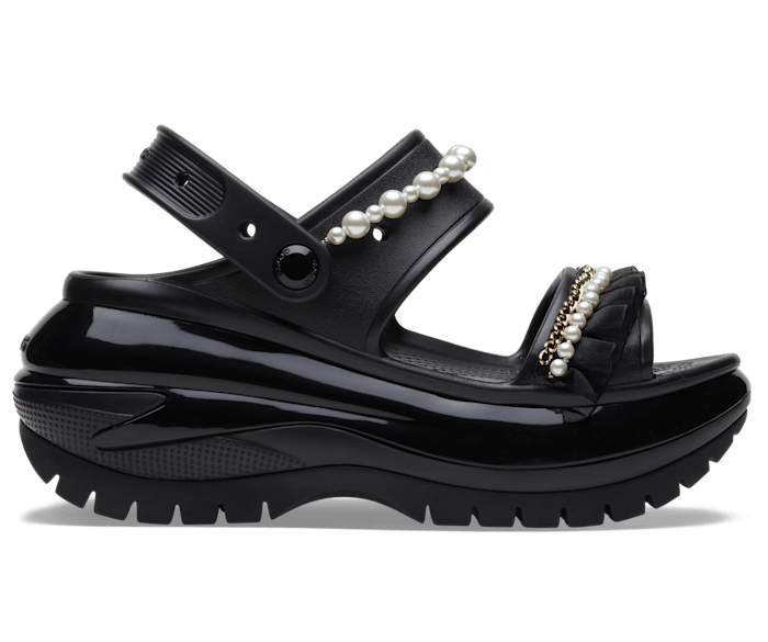 Crocsクロックス メガクラッシュクロッグ ブラック 27cm - サンダル