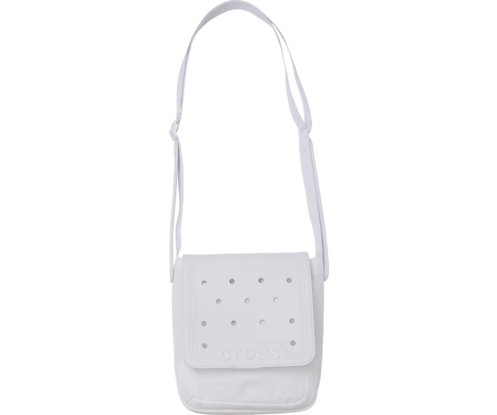 White Crocs Classic Crossbody - Side - Crocs