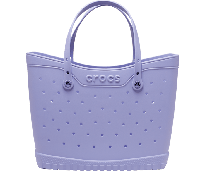 Mystic Purple Crocs Classic Large Tote - Side - Crocs
