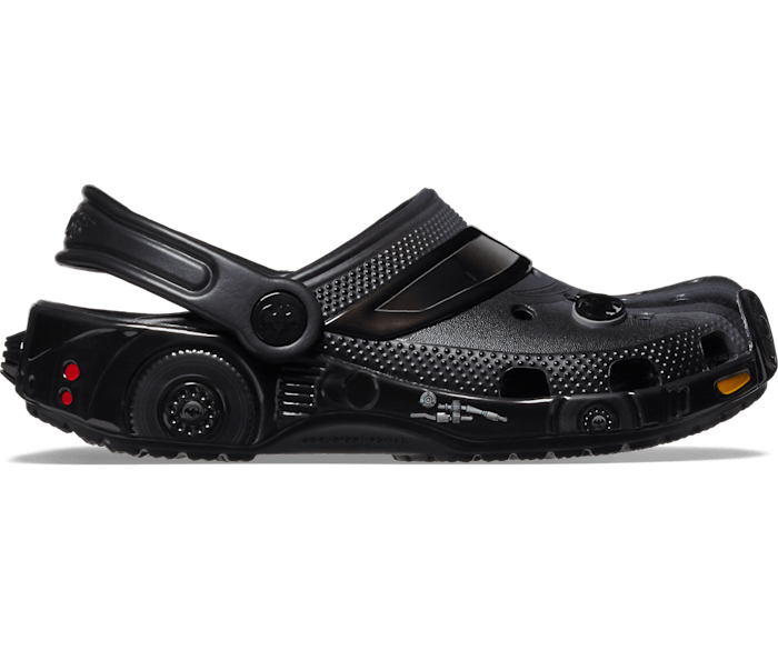 Black Kids' Batman Batmobile Classic Clog - Side - Crocs
