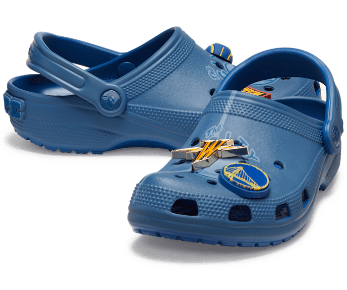 Multi NBA Warriors  Elevated Classic Clog - Pair - Crocs