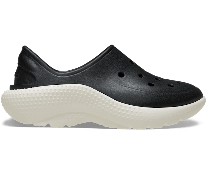 Black/Chalk Toddler Classic Sneaker - Side - Crocs