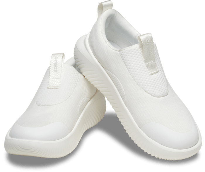 White / White Mellow Ease - Pair - Crocs