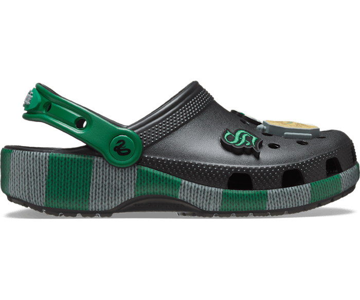 Multi Kids' Harry Potter Slytherin Classic Clog - Side - Crocs