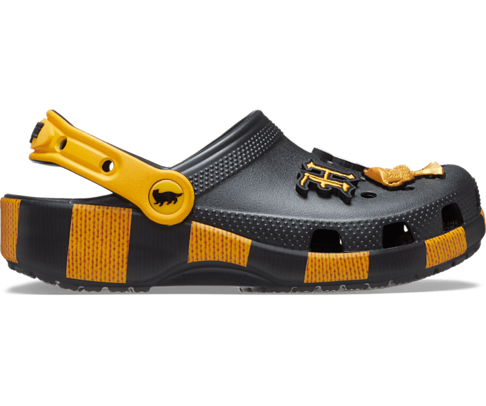 Multi Kids' Harry Potter Hufflepuff Classic Clog - Side - Crocs