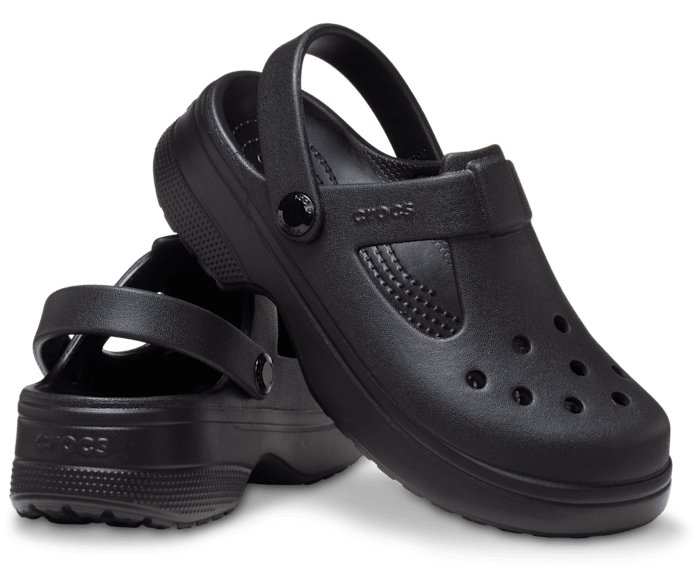 Black Toddler Classic Mary Jane Clog - Pair - Crocs
