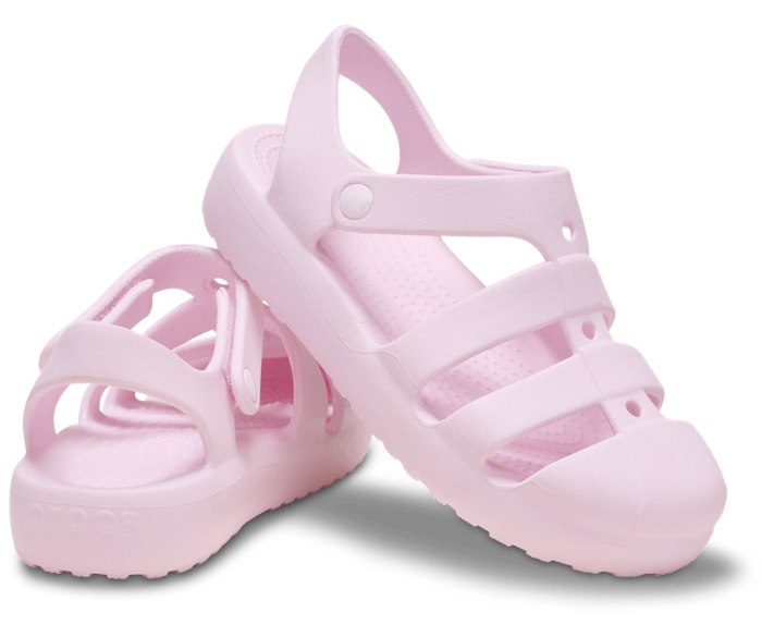 Pink Milk Kids' Classic Fisherman Sandal - Pair - Crocs