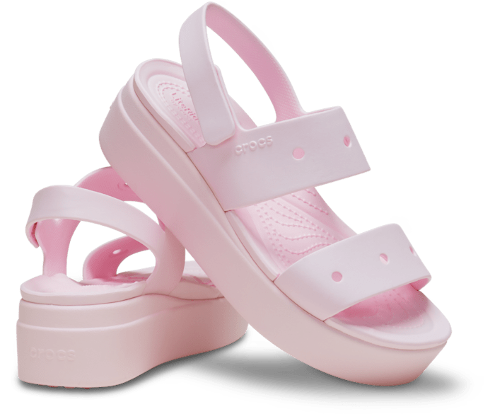 Pink Milk Brooklyn 4U - Pair - Crocs