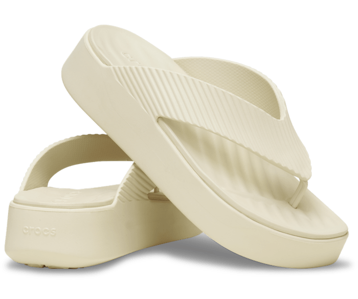 Sandstone Getaway Groove Platform Flip - Pair - Crocs