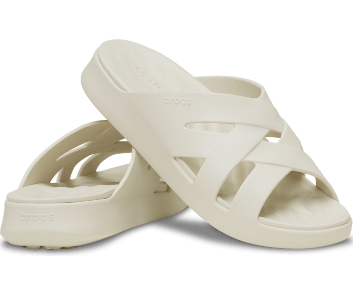 Sandstone Getaway Weave Slide - Pair - Crocs
