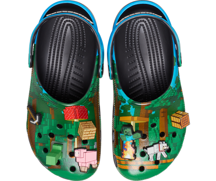 Multi Minecraft Classic Clog - Side - Crocs