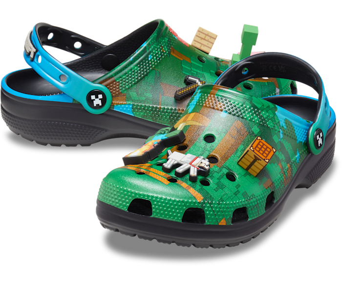 Multi Minecraft Classic Clog - Pair - Crocs