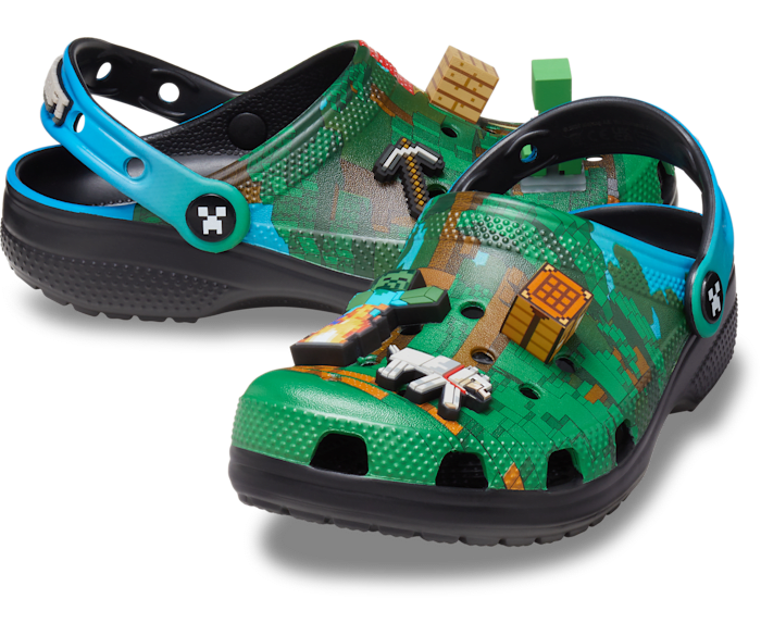 Multi Kids' Minecraft Classic Clog - Pair - Crocs