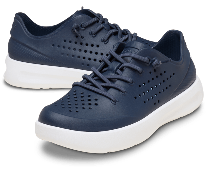 Navy / White Women's InMotion Pacer - Pair - Crocs