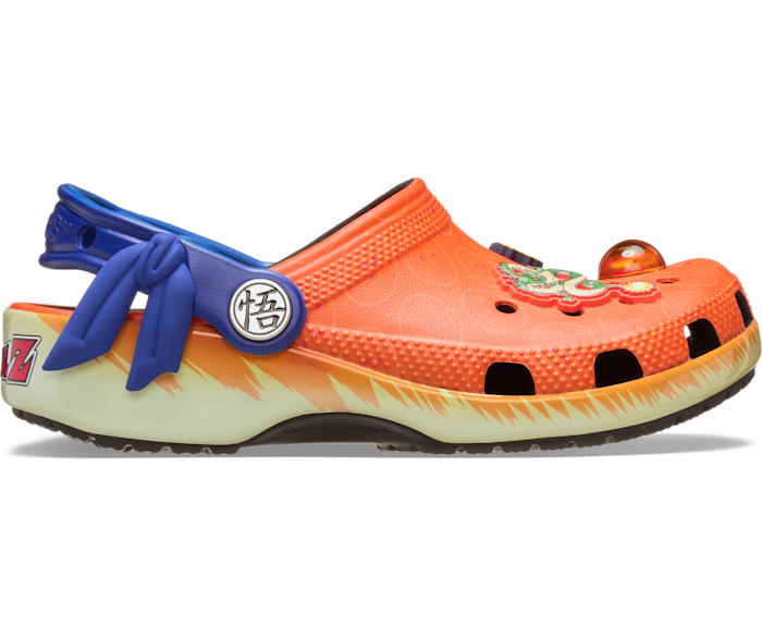 Multi Kids' Dragon Ball Z Classic Clog - Side - Crocs