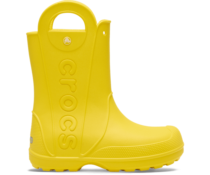 Yellow Handle It Rain Boot - Side - Crocs