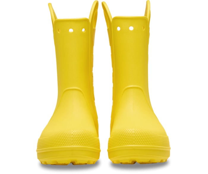 Yellow Handle It Rain Boot - Custom Angle - Crocs