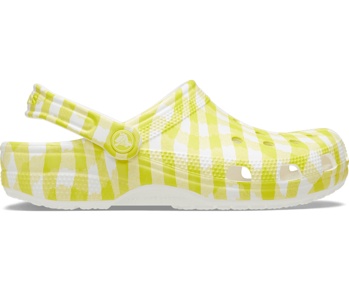 Daylily Classic Gingham Clog - Side - Crocs