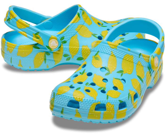 Tinted Glass Classic Fresh Fruits Clog - Pair - Crocs