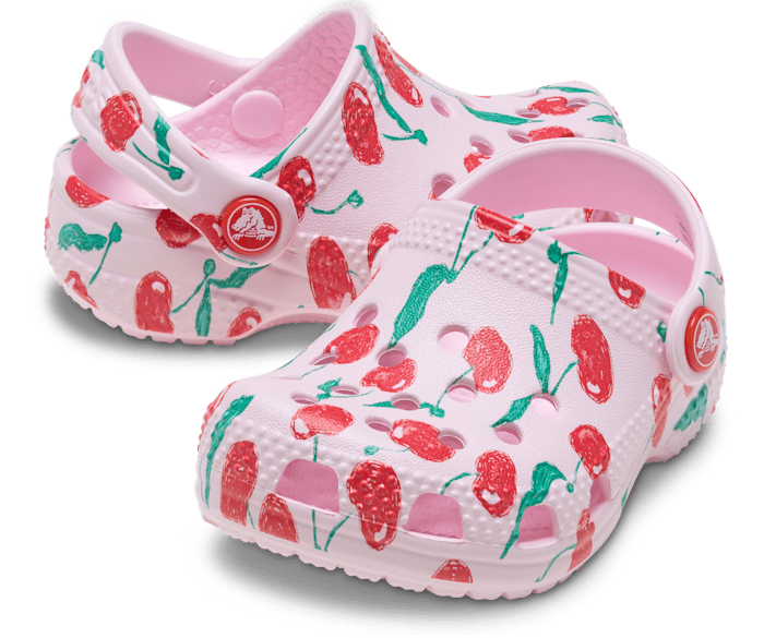 Pink Milk Infant Crocs Littles™ Fresh Fruits Clog - Pair - Crocs