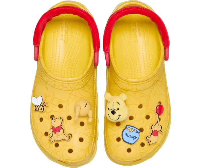 Multi Disney Winnie The Pooh Classic Platform Clog - Side - Crocs