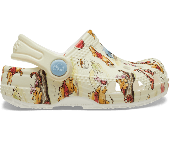 Multi Littles' Disney Winnie the Pooh Classic Clog - Side - Crocs