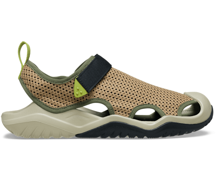 Sepia Men’s Swiftwater™ Mesh Deck Sandal - Side - Crocs