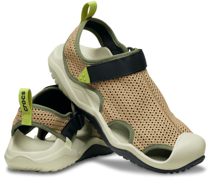 Sepia Men’s Swiftwater™ Mesh Deck Sandal - Pair - Crocs