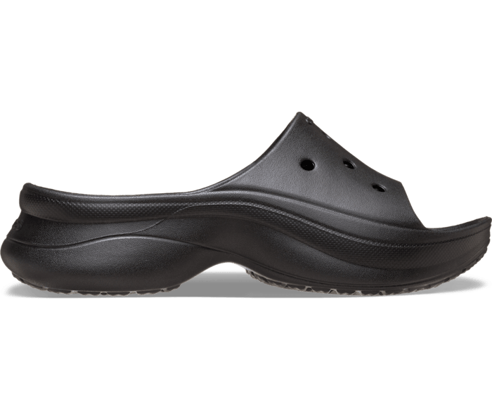 Black Bae Slide - Side - Crocs