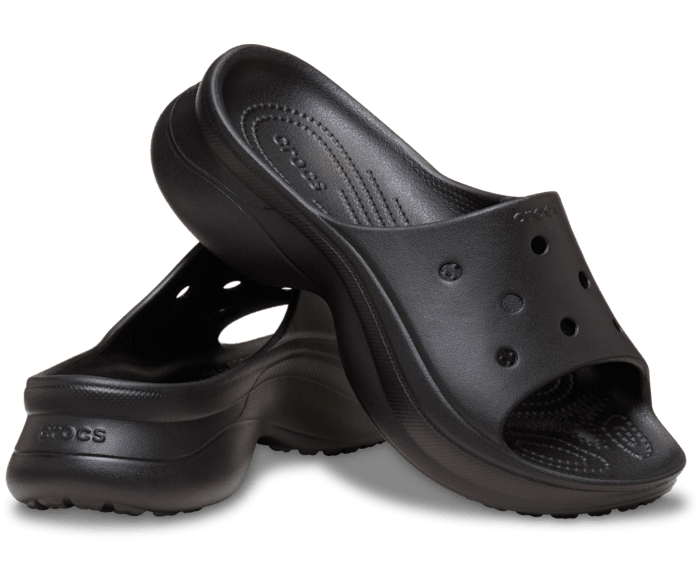 Black Bae Slide - Pair - Crocs