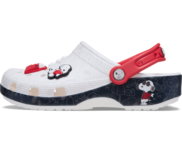 Multi Peanuts Classic Clog - Custom Angle - Crocs
