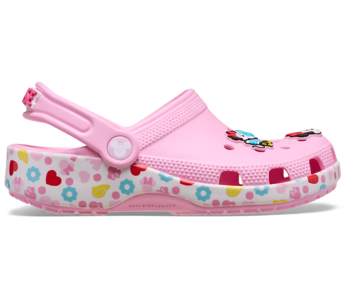 Multi Kids' Minnie Mouse and Friends Classic Clog - Side - Crocs