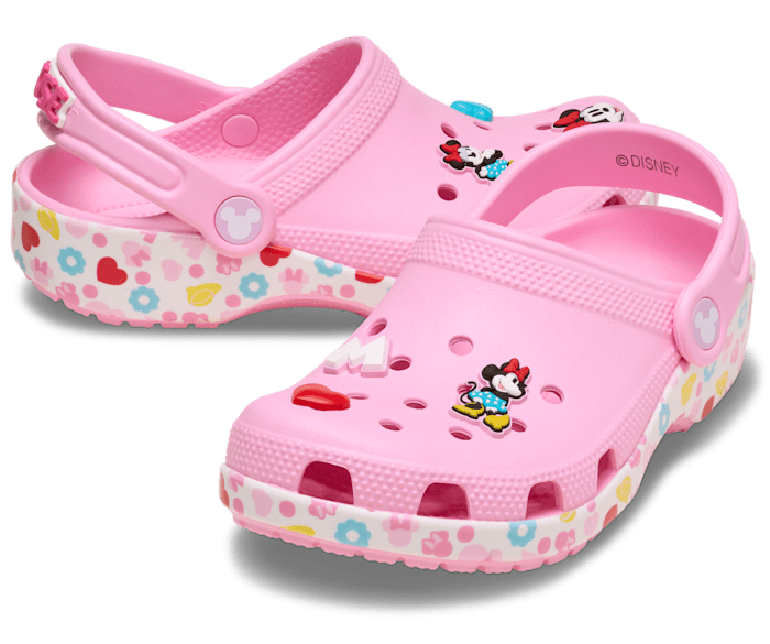 Multi Kids' Minnie Mouse and Friends Classic Clog - Pair - Crocs