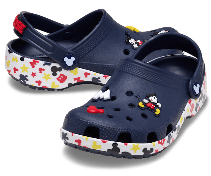 Multi Kids' Mickey Mouse and Friends Classic Clog - Pair - Crocs
