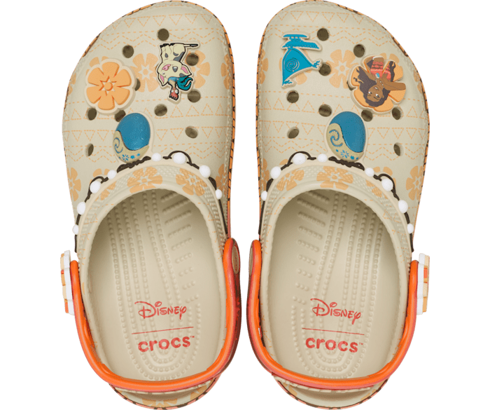 Multi Kids' Disney Moana Classic Clog - Side - Crocs