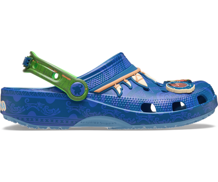 Multi Disney Moana Maui Classic Clog - Side - Crocs