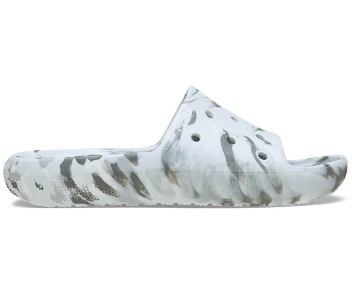 Moonlight/Multi Classic Marbled Slide - Side - Crocs