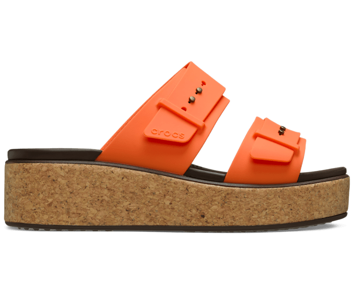 Topaz Brooklyn Cork Buckle - Side - Crocs