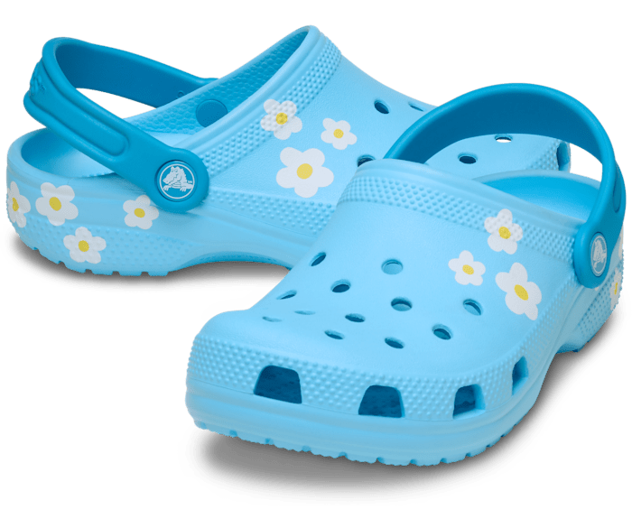 Tinted Glass Kids’ Classic Daisy Clog - Pair - Crocs