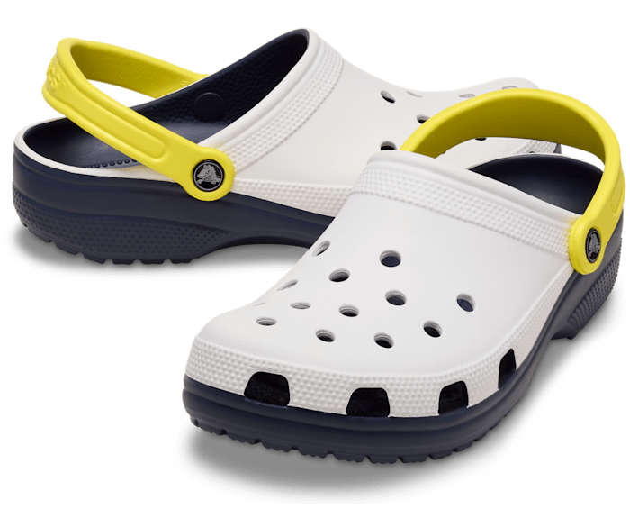 White Classic Retro Sport Clog - Pair - Crocs