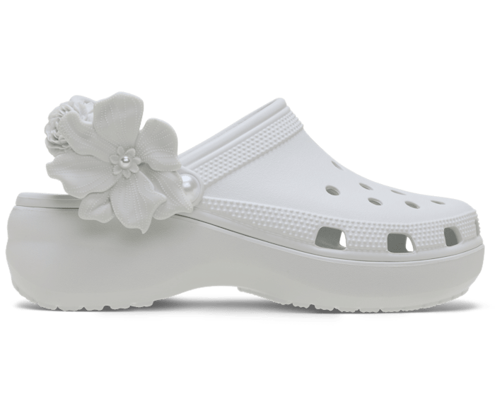 Moonlight Classic Platform Bouquet Clog - Side - Crocs