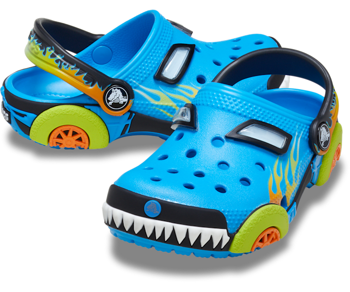 Neon Ocean Toddler Classic IAM Monster Truck - Pair - Crocs