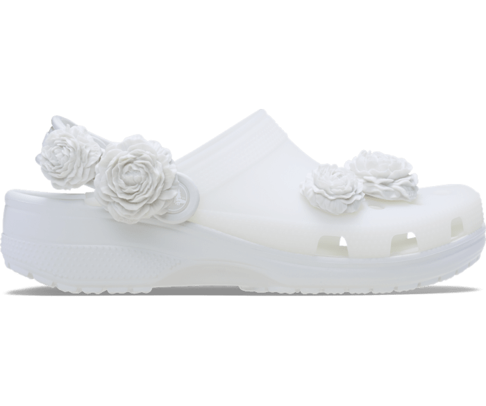 Moonlight Classic Frosted Bouquet Clog - Side - Crocs