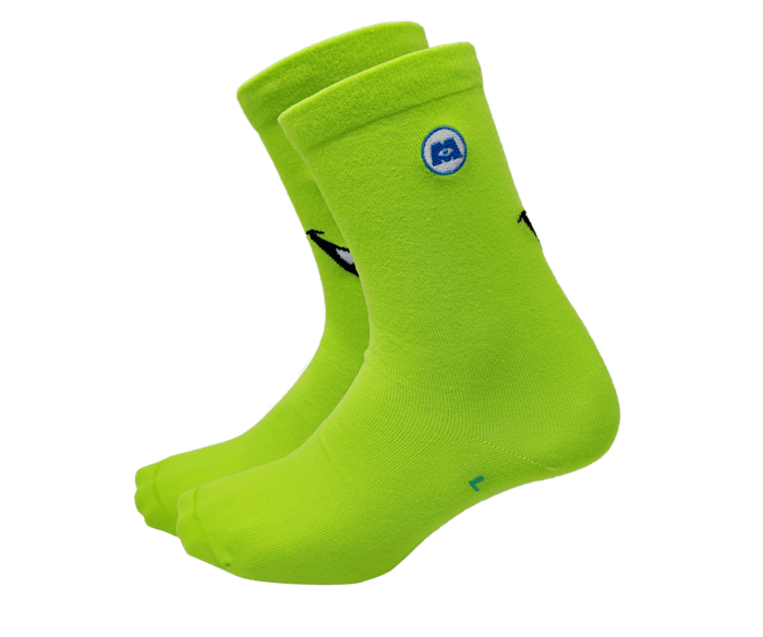 Multi CrocsSocks Kids' Monsters Inc Mike - Pair - Crocs