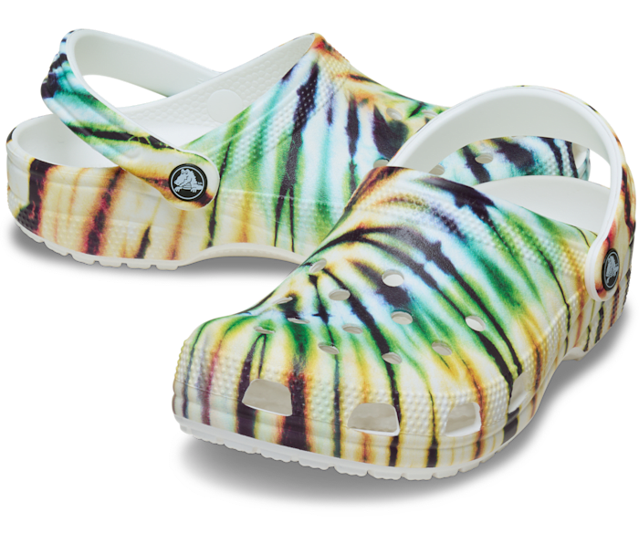 Multi Classic Tie Dye Clog - Pair - Crocs
