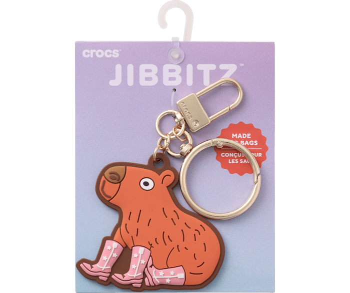 Multi Cowboy Capybara Bag Charm Mlt - charms on shoes - Jibbitz